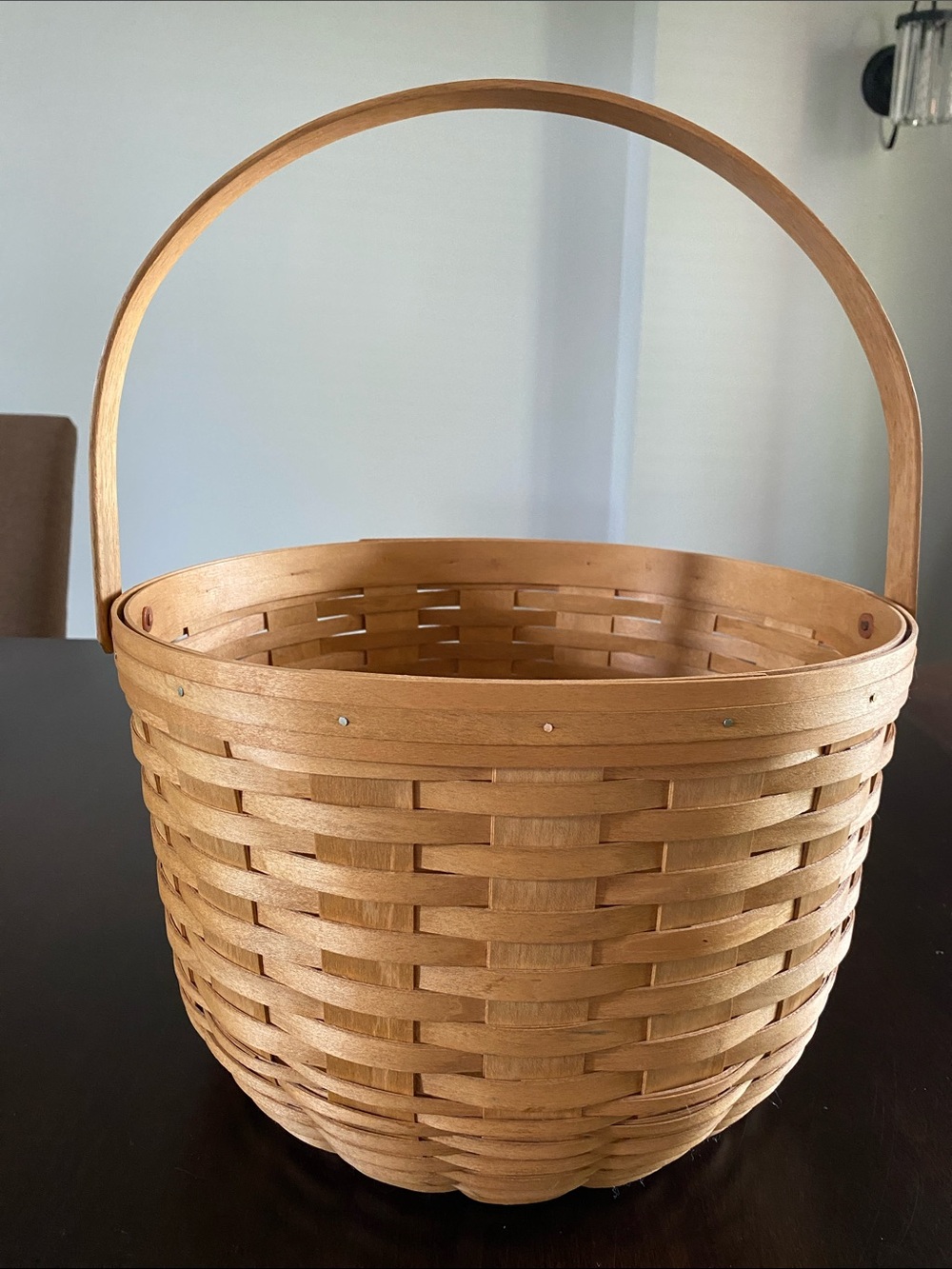 Bradford Basket Company Round Basket with Handle